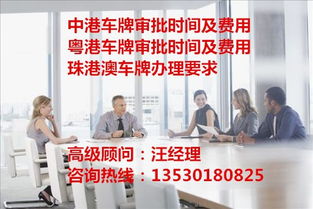 代理粤港澳车牌批文年检延期办理费用及商务代办服务全解析