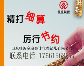 临沂专业代理记账一站式服务 企业财税无忧的智慧选择